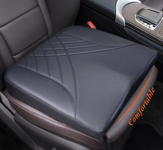 kingphenix - Cojín para asiento de coche con espuma viscoelástica de 1.2  pulgadas, cojín para asiento para coche y silla de oficina