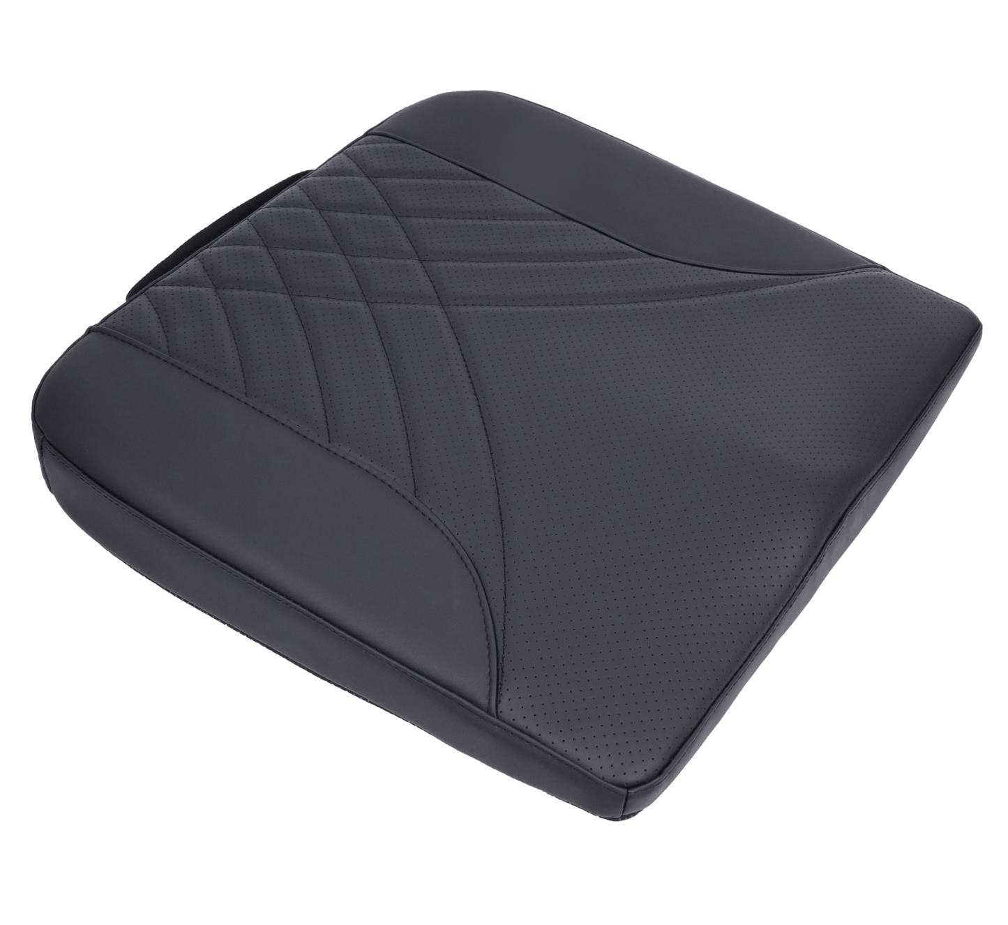 kingphenix Premium Car Seat Cushion, Memory Foam Driver Seat Cushion to Improve Driving View- Coccyx & Lower Back Pain Relief - Seat Cushion for Car, Truck, Office Chair
